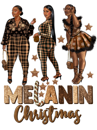 Melanin Christmas GIRL