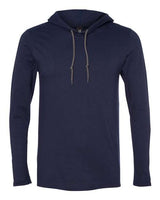 Unisex Softstyle® Lightweight Hooded Long Sleeve T-Shirt