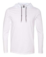 Unisex Softstyle® Lightweight Hooded Long Sleeve T-Shirt