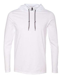 Unisex Softstyle® Lightweight Hooded Long Sleeve T-Shirt