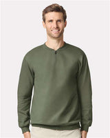 Unisex Softstyle® Midweight 1/4 Zip Sweatshirt
