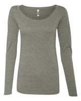 Women’s Triblend Scoop Neck Long Sleeve T-Shirt