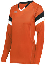 Girls TruHit Tri-Color Long Sleeve Jersey