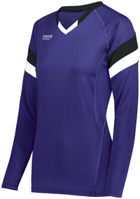 Girls TruHit Tri-Color Long Sleeve Jersey