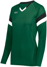 Girls TruHit Tri-Color Long Sleeve Jersey