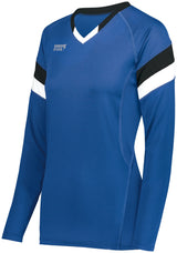 Girls TruHit Tri-Color Long Sleeve Jersey