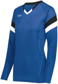Girls TruHit Tri-Color Long Sleeve Jersey