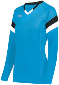 Girls TruHit Tri-Color Long Sleeve Jersey
