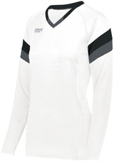 Ladies TruHit Tri-Color Long Sleeve Jersey
