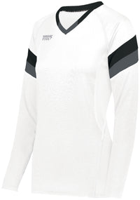 Girls TruHit Tri-Color Long Sleeve Jersey