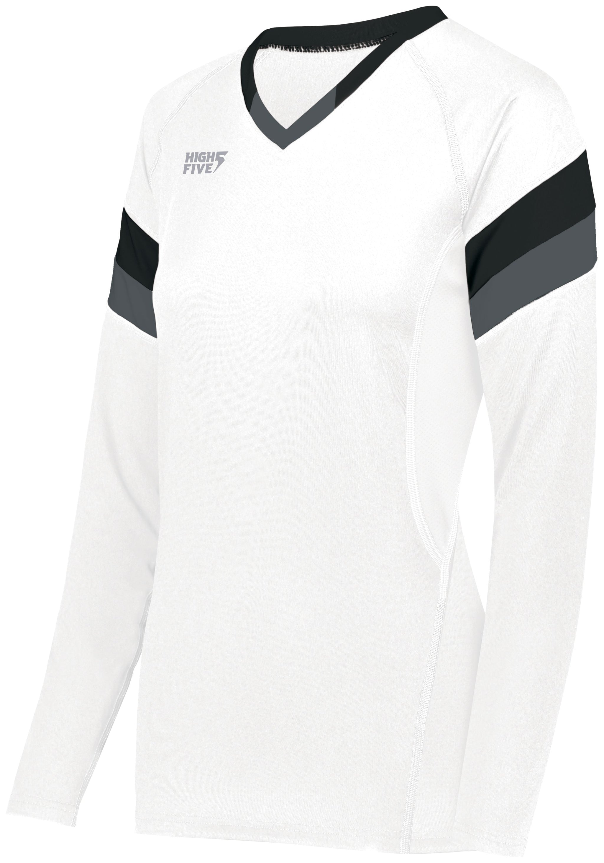 Girls TruHit Tri-Color Long Sleeve Jersey