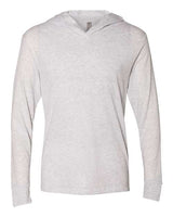 Unisex Triblend Hooded Long Sleeve Pullover T-Shirt