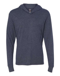 Unisex Triblend Hooded Long Sleeve Pullover T-Shirt