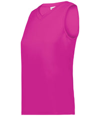 Girls Attain Wicking Sleeveless Jersey