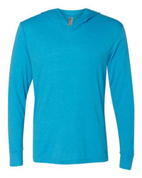 Unisex Triblend Hooded Long Sleeve Pullover T-Shirt