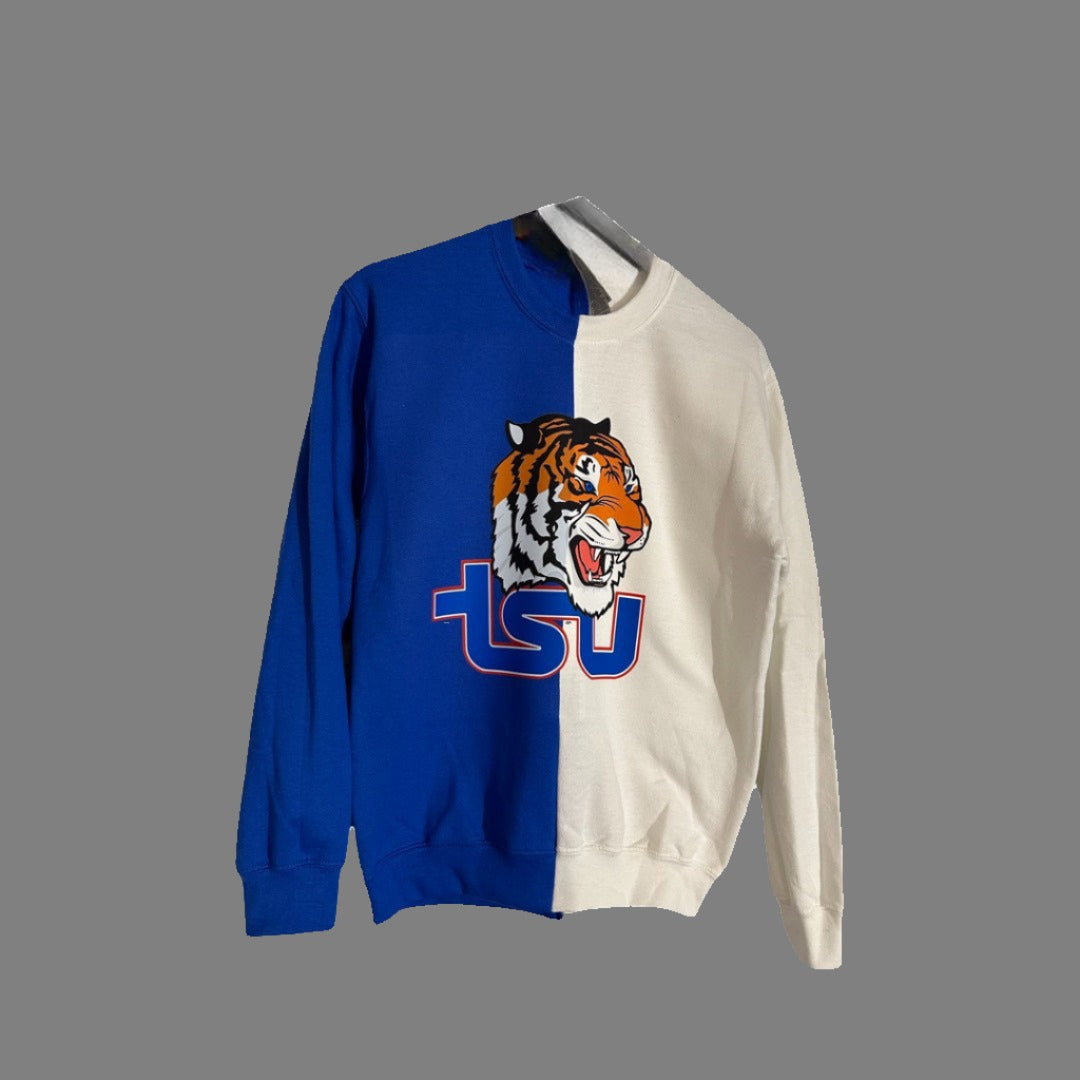 Color Block Tiger sweatshirt