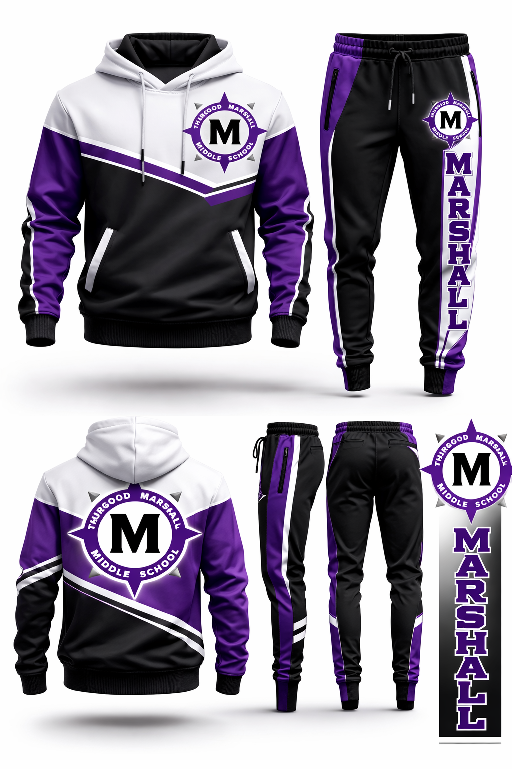 Thurgood Marshall jogger set