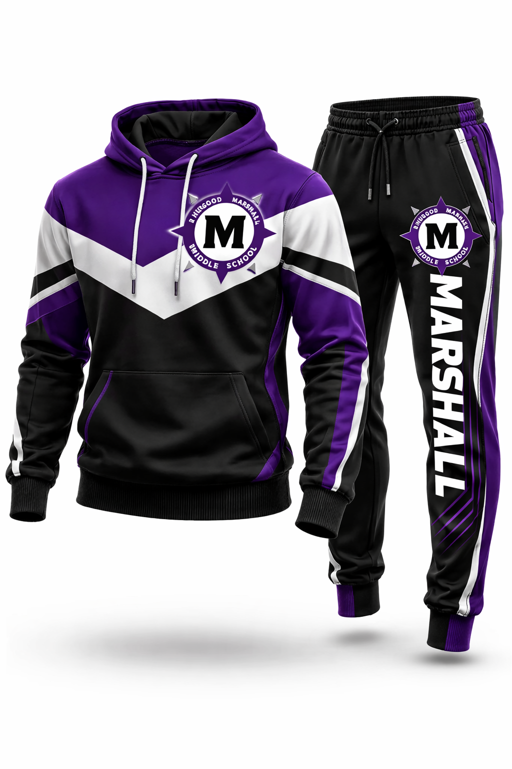 Thurgood Marshall jogger set