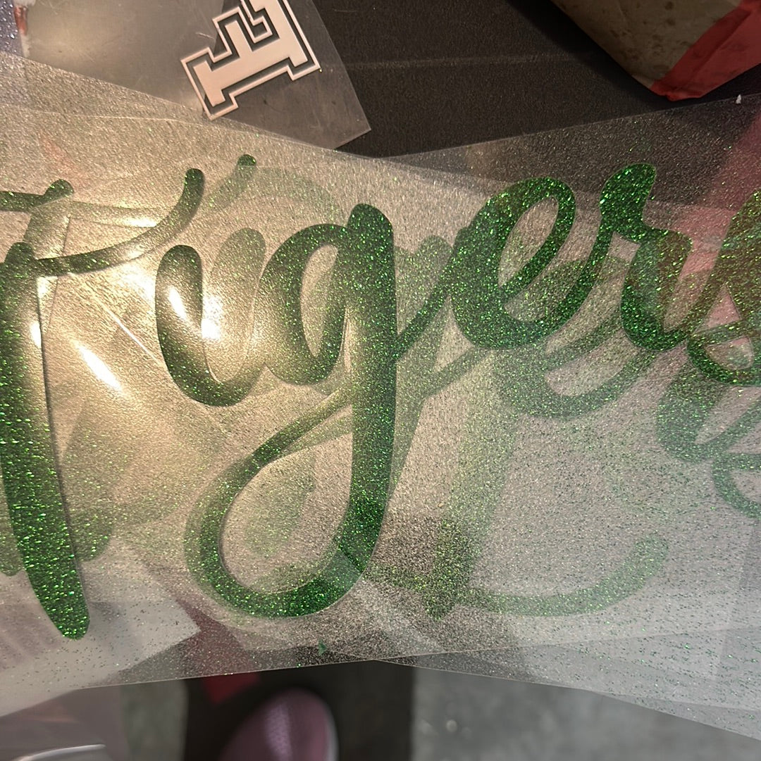 Tiger Gillter vinyl – THE COUTURE BRANDS