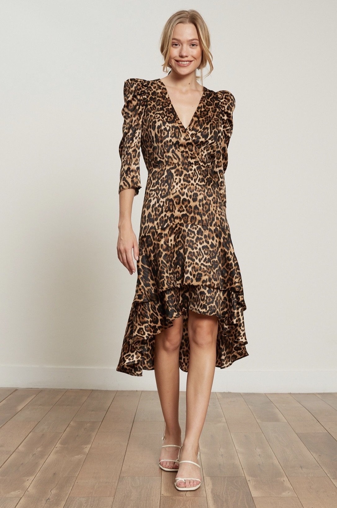Drew Leopard Dress Lucy Paris