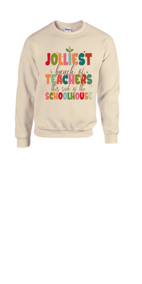 JOLLIEST TEACHER SWEATSHIRT