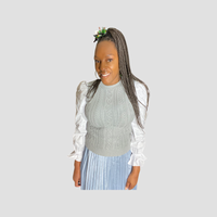 QUINN CABLE KNIT TOP