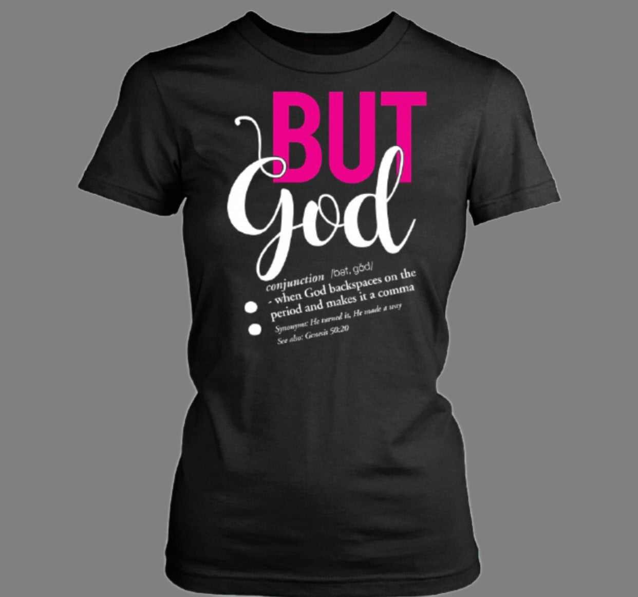 BUT GOD