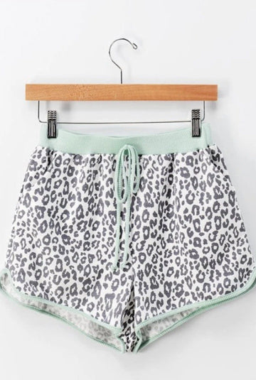LEO MINT & GRAY HALTER SHORT SETS