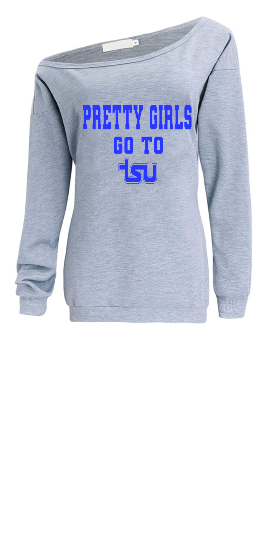 PRETTY GIRLS GRADUATED FROM TSU SLOUCHY OFF THE SHOULDER